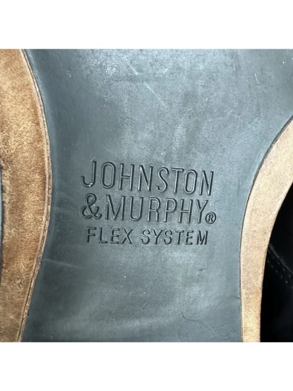 Johnston & Murphy Burgundy 9.5 Leather Dress Shoes Derby Lace Up Oxfords
